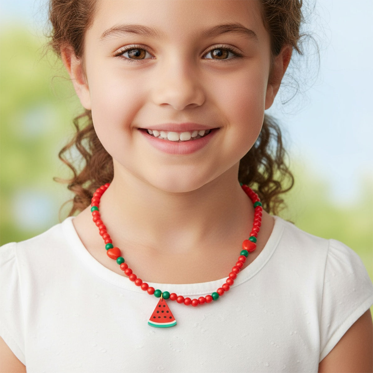 Nice Precious Set 2 Pezzi Collana e Bracciale Frutta Anguria - 25126