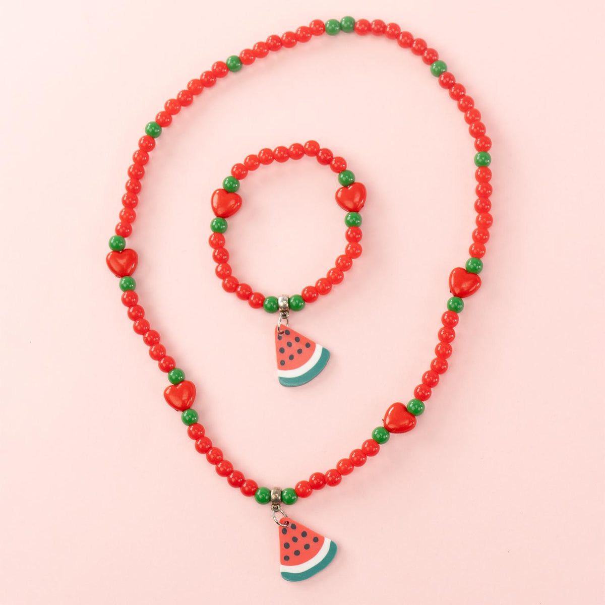 Nice Precious Set 2 Pezzi Collana e Bracciale Frutta Anguria - 25126