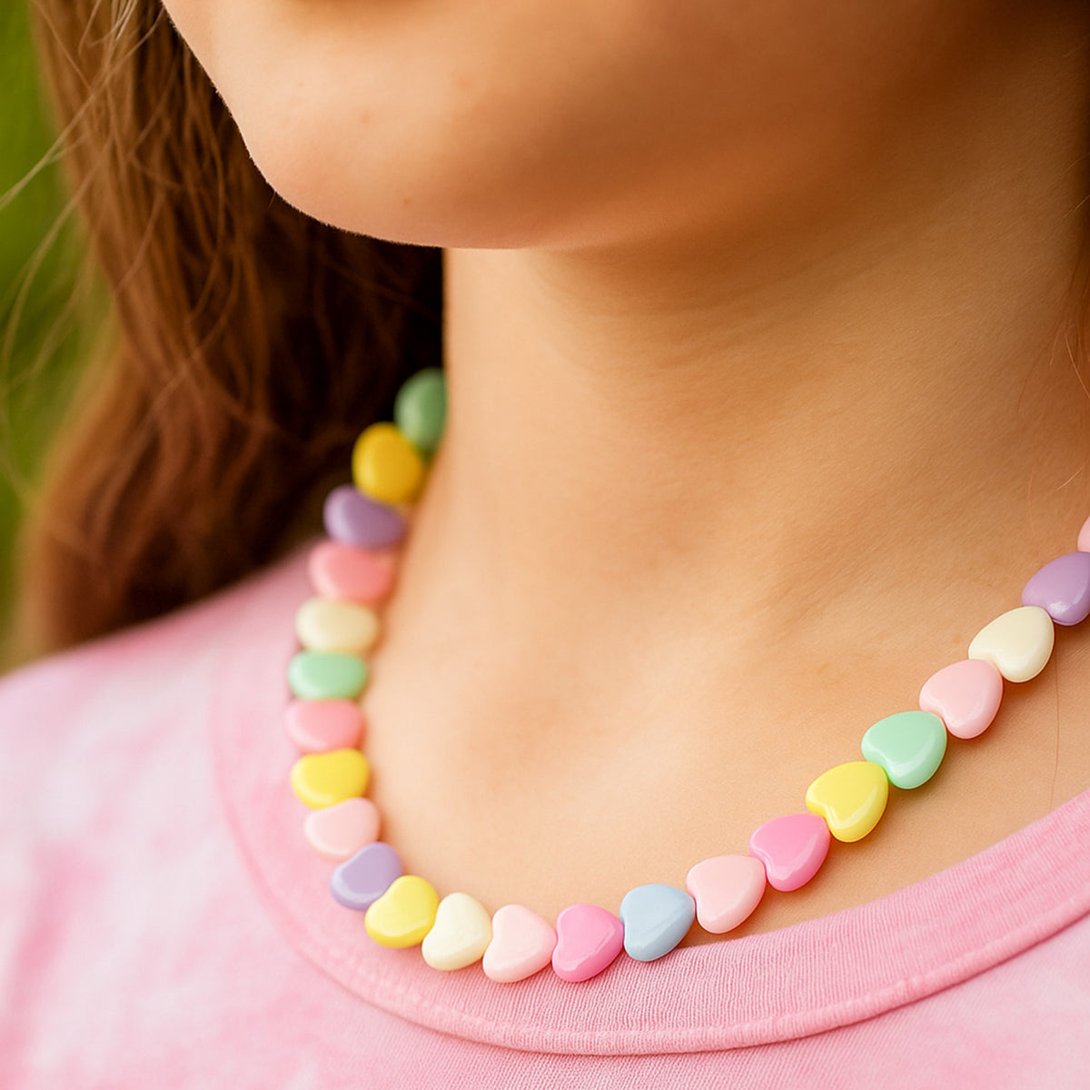Nice Precious Set 2 Pezzi Collana e Bracciale Cuori Bambine - 25130