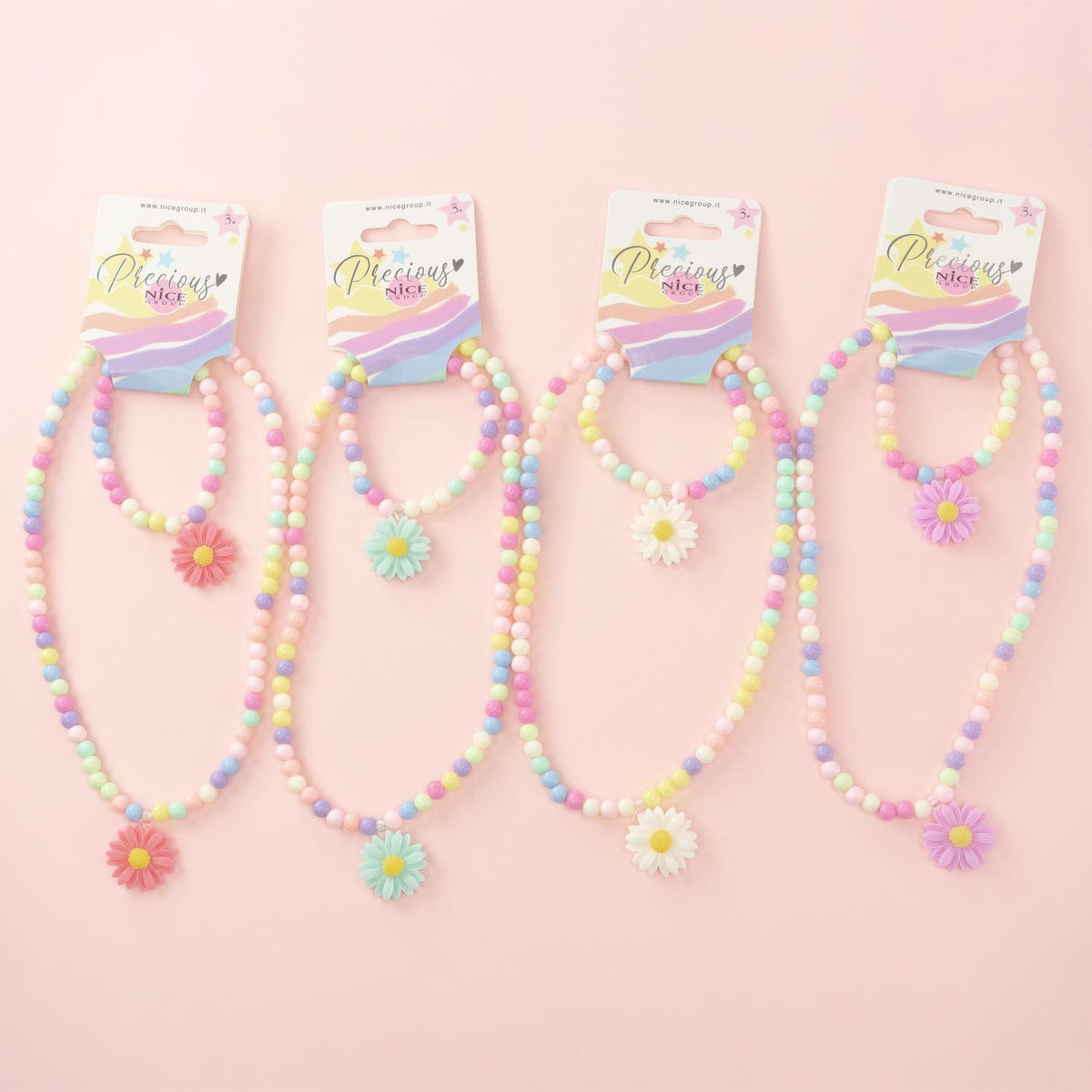 Nice Precious Set 2 Pezzi Collana e Bracciale Love and Peace - 25135