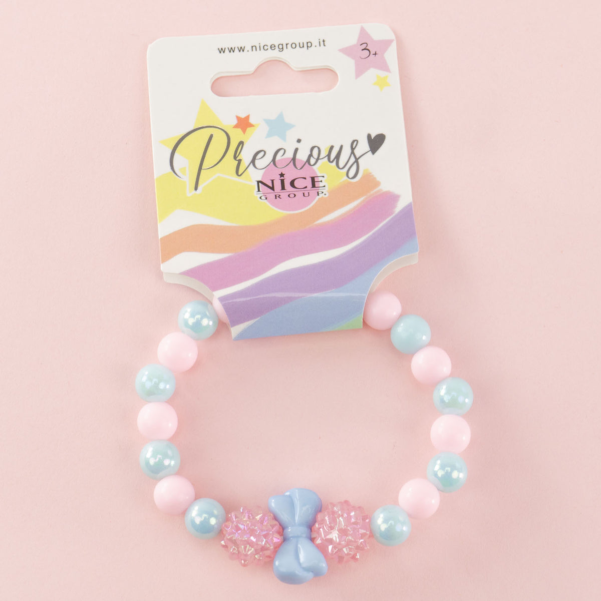 Nice Precious Bracciale Miss Beauty Perline e Fiocco - 25089