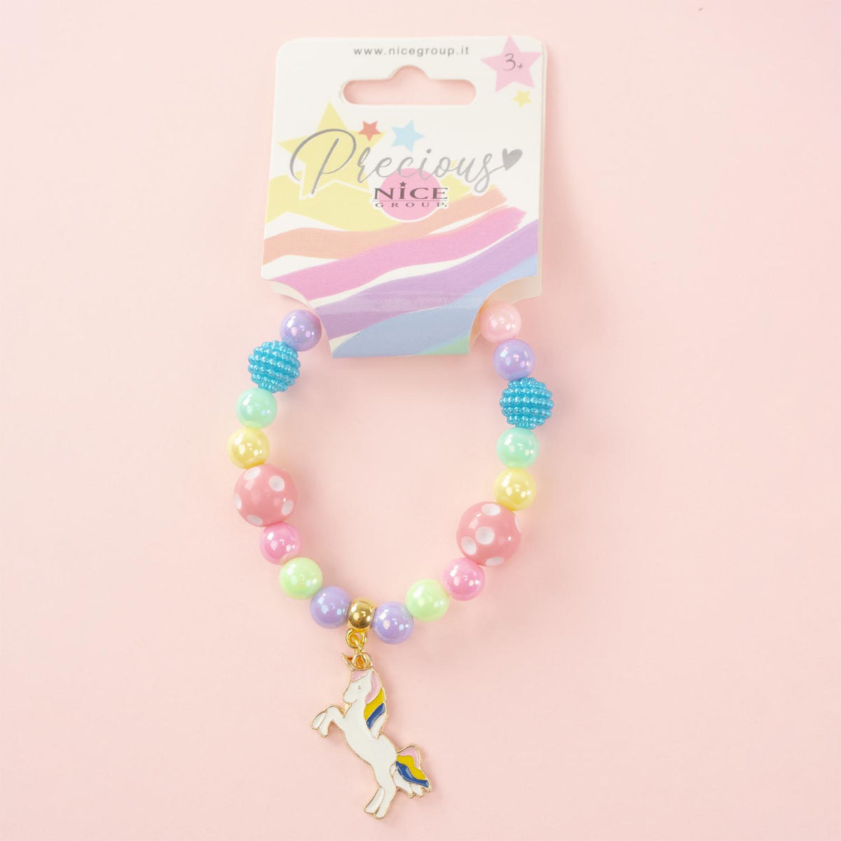 Nice Precious Bracciale Arcobaleno Magico con Unicorno - 25087