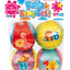 4 PALLE BABY SOFT CON SONAGLINO 10cm - 10658