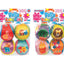Set 4 palle baby soft RS Toys con sonaglino interno 10 cm, colori vivaci
