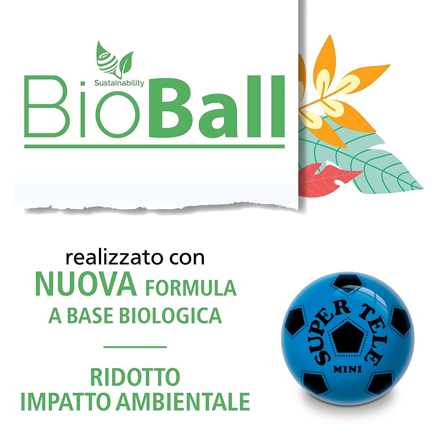 PALLA MINI SUPER TELE CLASSIC BIO D.14 cm