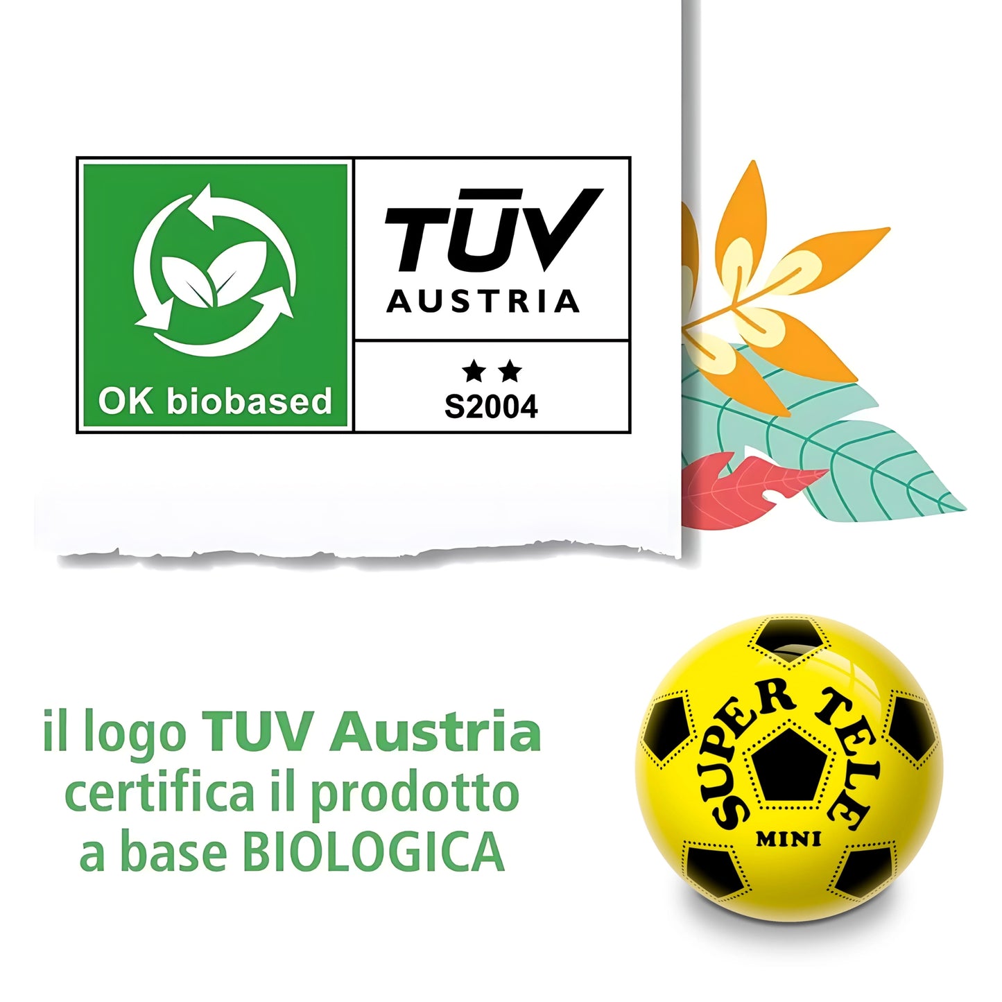 PALLA MINI SUPER TELE CLASSIC BIO D.14 cm
