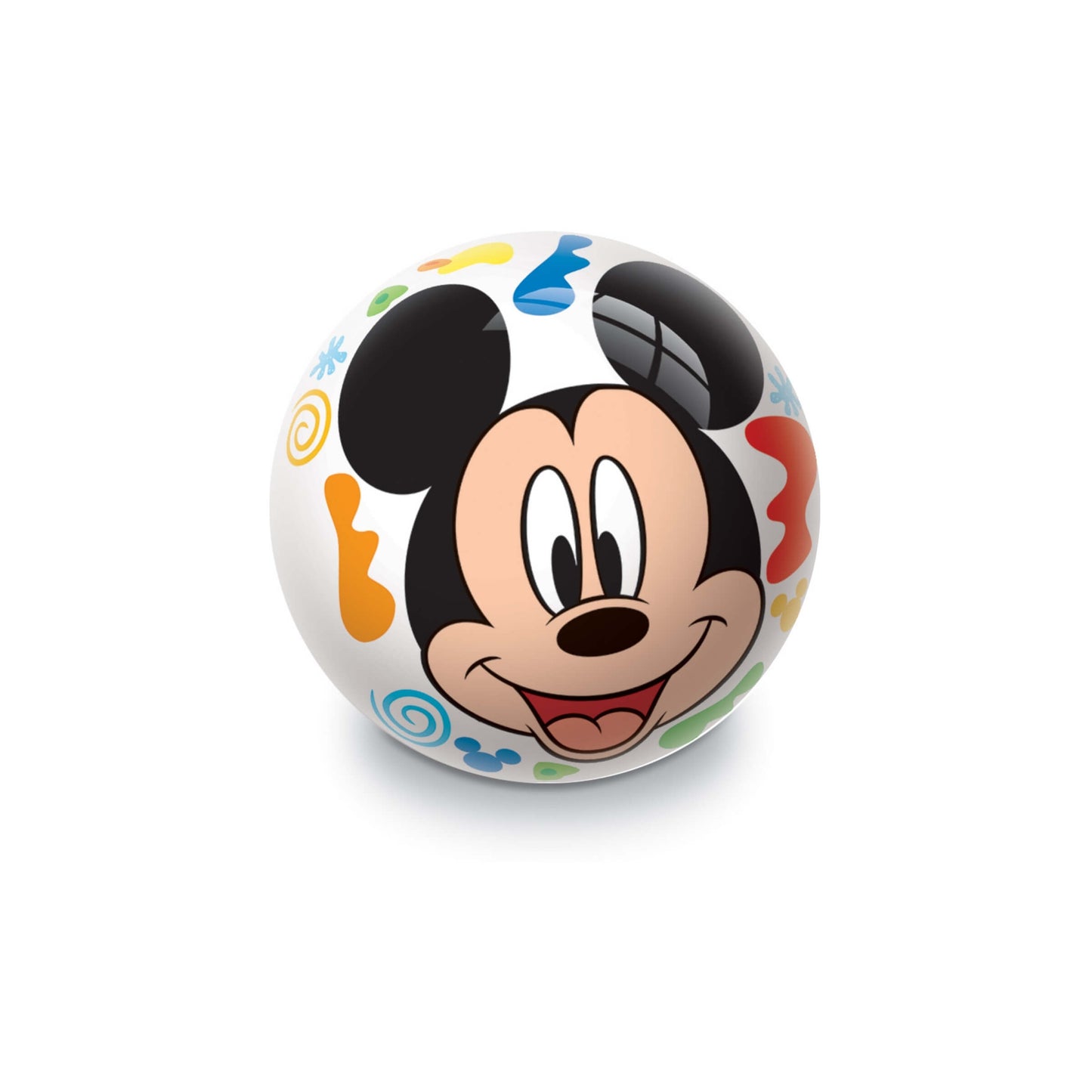 Mini pallone Mickey dettaglio grafica ufficiale Disney elementi allegri
