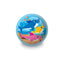 Mini pallone Baby Shark dettaglio grafica squaletto giallo