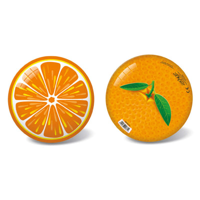 Pallone Fruit Arancia PVC diametro 23 cm taglia 5 design fette arancia