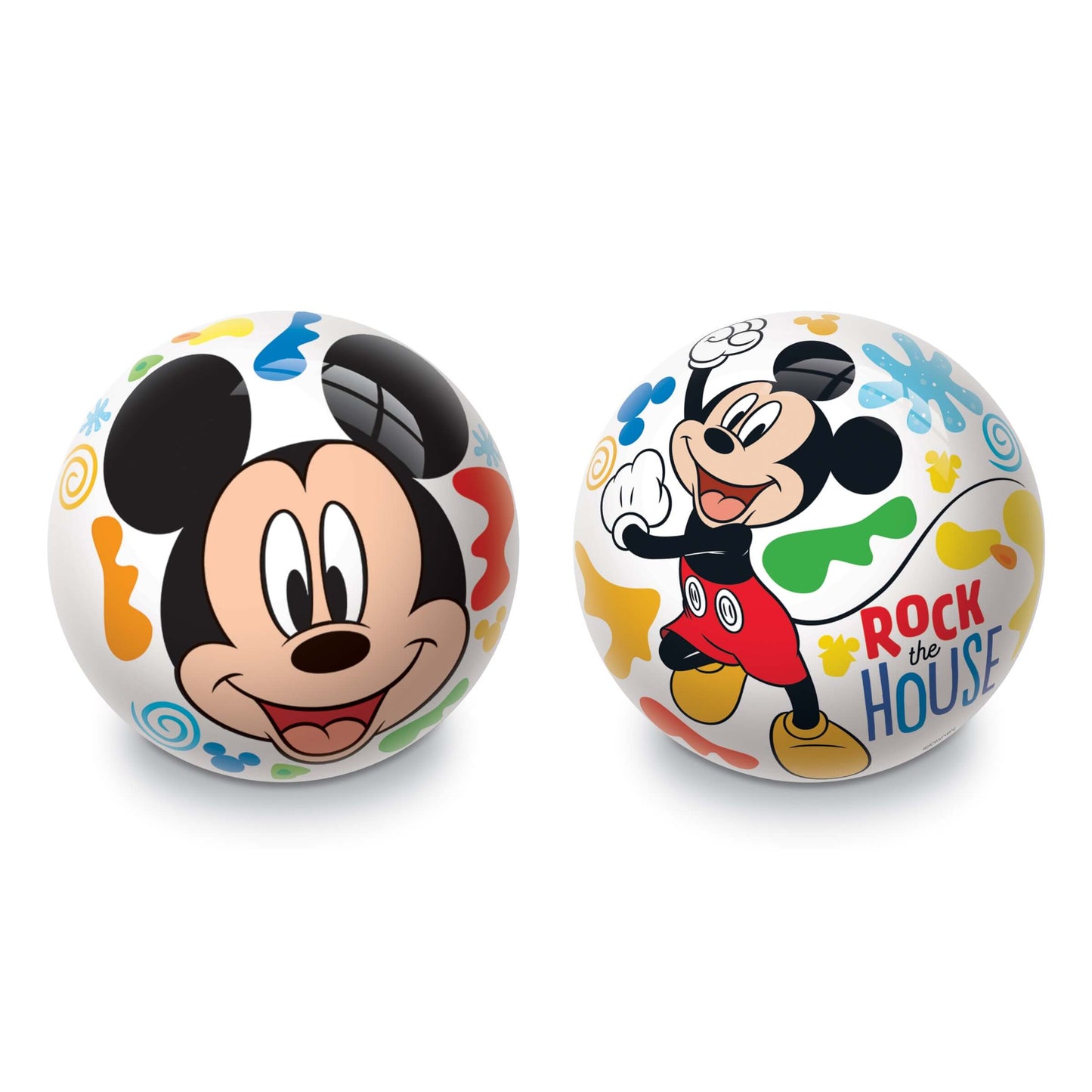 PALLONE MICKEY MOUSE IN PVC BIO D.23 cm - TAGLIA 5