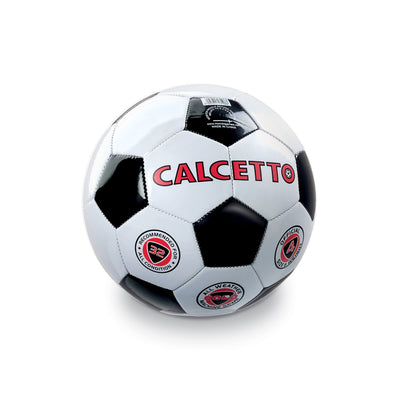 Pallone calcetto cucito PVC taglia 4 diametro 20 cm
