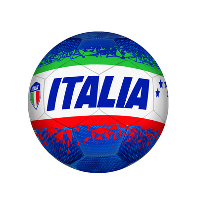 PALLONE CALCIO CARBON ITALIA IN CUIO SINTETICO CUCITO Ø 23 cm - TAGLIA 5