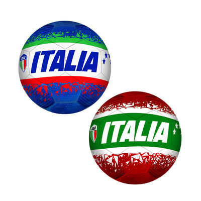PALLONE CALCIO CARBON ITALIA IN CUIO SINTETICO CUCITO Ø 23 cm - TAGLIA 5