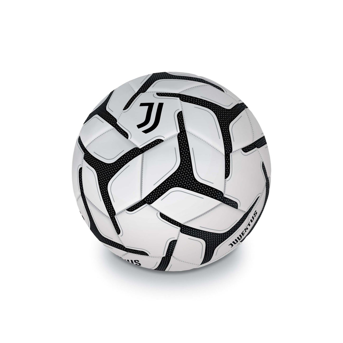 Pallone Juventus FC cucito PVC taglia 5 diametro 23 cm colori bianconeri