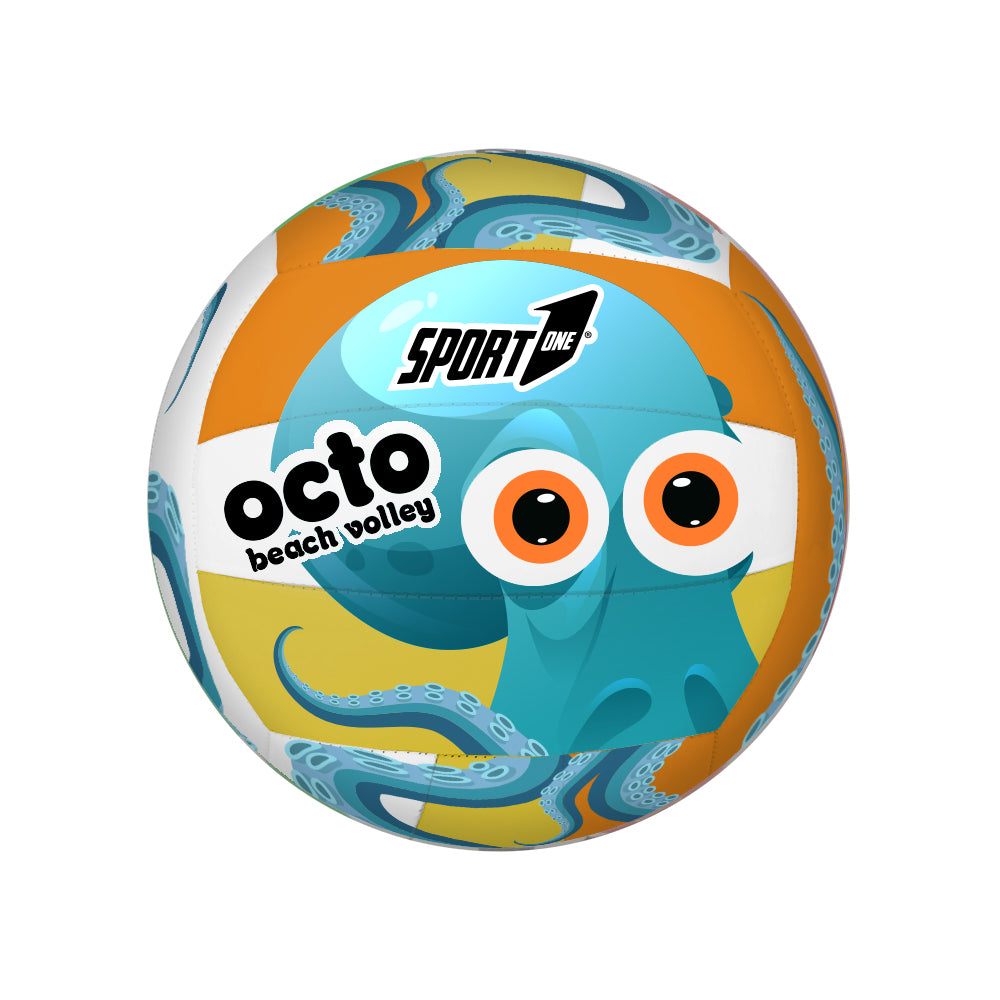 PALLONE VOLLEY OCTO IN CUIO SINTETICO CUCITO D.23 cm - TAGLIA 5