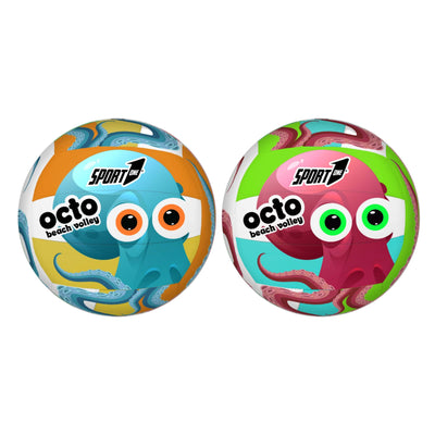 PALLONE VOLLEY OCTO IN CUIO SINTETICO CUCITO D.23 cm - TAGLIA 5