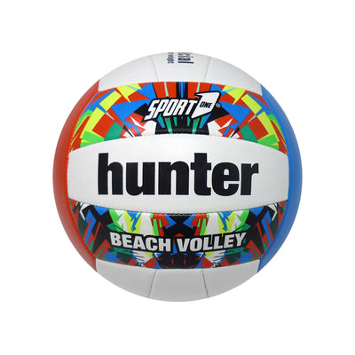 PALLONE VOLLEY HUNTER IN CUIO SINTETICO CUCITO D.23 cm - TAGLIA 5