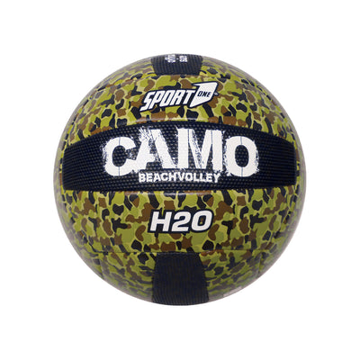 PALLONE VOLLEY CAMO IN CUIO SINTETICO CUCITO D.23 cm - TAGLIA 5