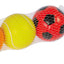 Rete palle sport 6,3cm dettaglio palette colori