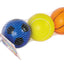 Set 3 palline sportive diametro 6,3 cm per attività all'aperto dai 3 anni in su