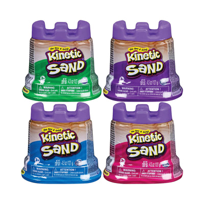 Kinetic Sand Mini Castello sabbia cinetica 100% naturale modellabile non si asciuga bambini 3+
