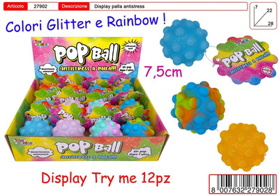 DISPLAY BUBBLE BALL 7,5 cm (12PZ) 27902