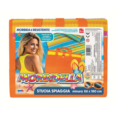 STUOIA SPIAGGIA A BORSETTA CM 86X180 MORBIDELLA - 12276