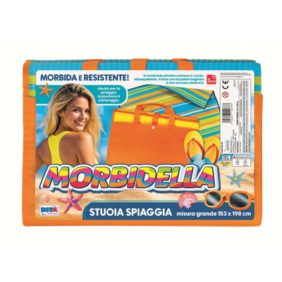 STUOIA SPIAGGIA A BORSETTA CM 153X198 MORBIDELLA - 12277
