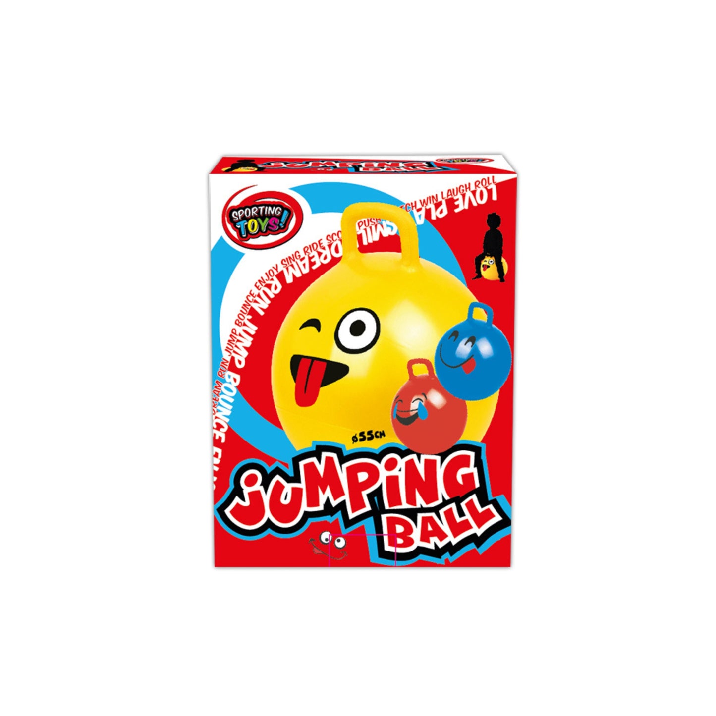 GIOCO JUMPING BALL D.55 cm