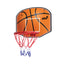 Set tabellone play basket con pallone e pompa struttura solida