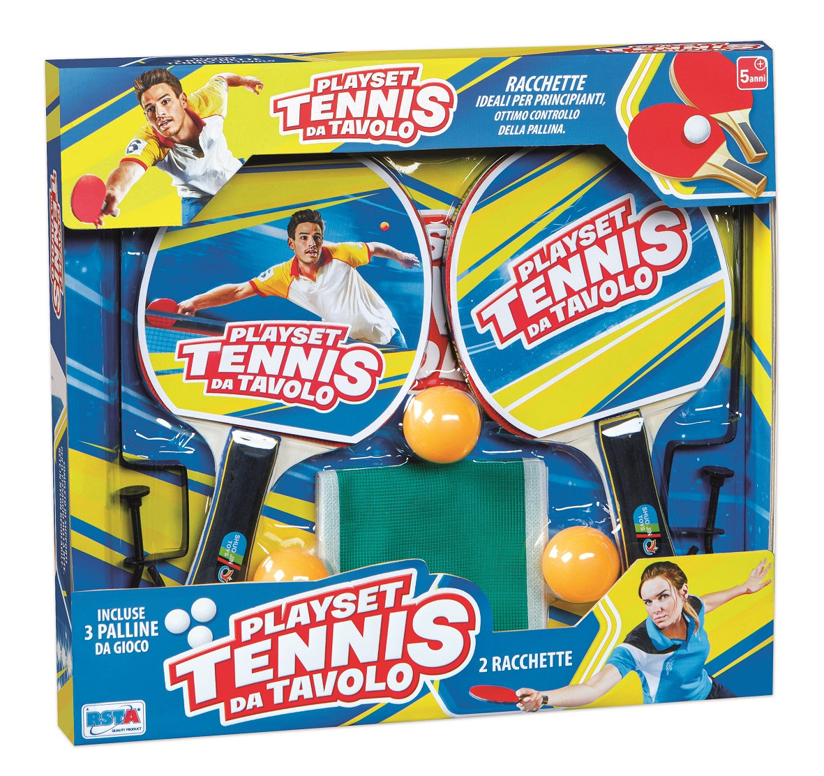 Playset Ping Pong tavolo completo bambini dai 5 anni G04195B