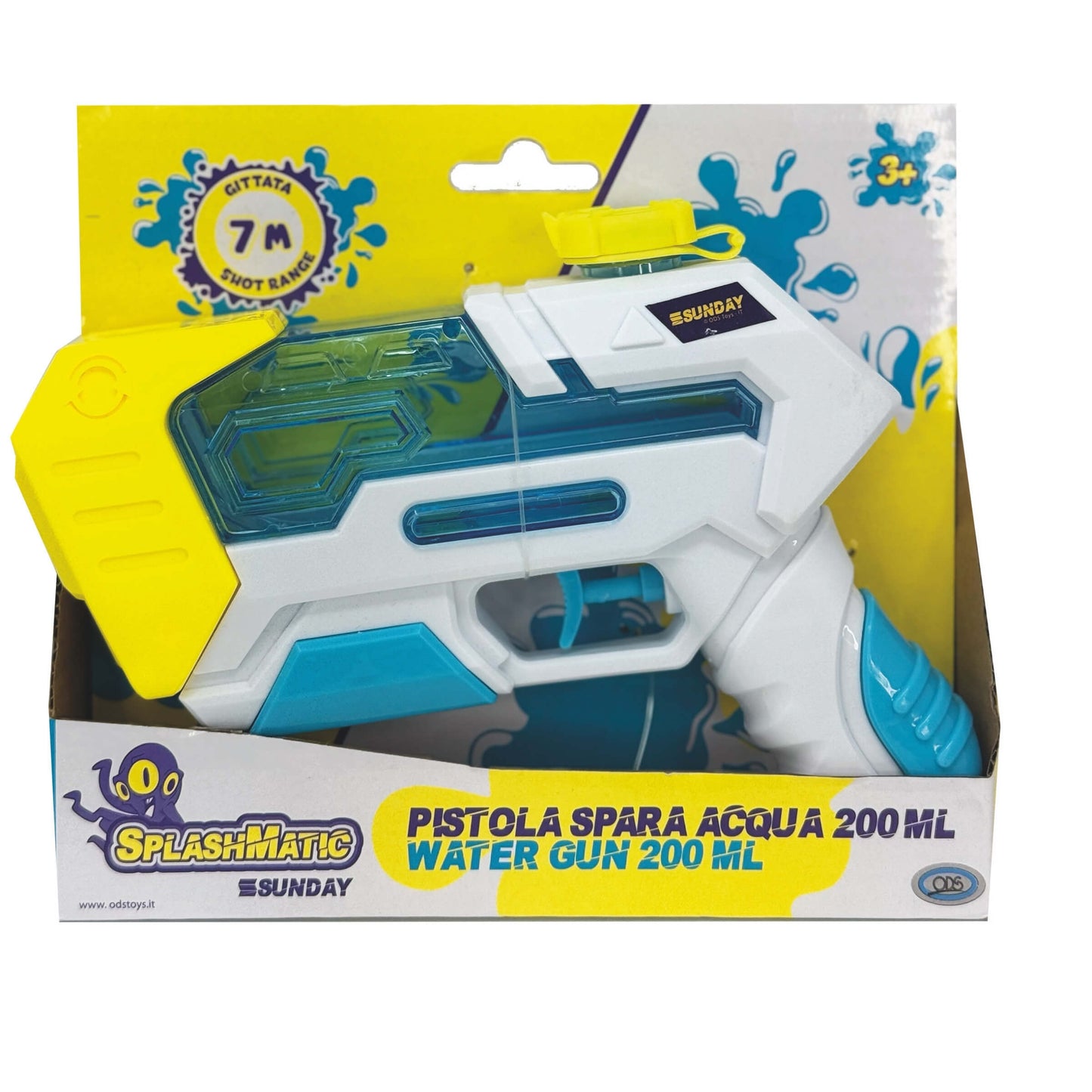 Pistola acqua Splashmatic Sunday 20x4x17 cm compatta ergonomica G04200F