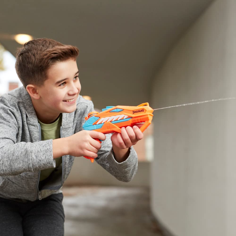 Dettaglio grilletto Nerf Super Soaker DinoSquad Raptor-Surge