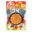 Set pizza giocattolo 6 pezzi con accessori fast food in plastica per bambini