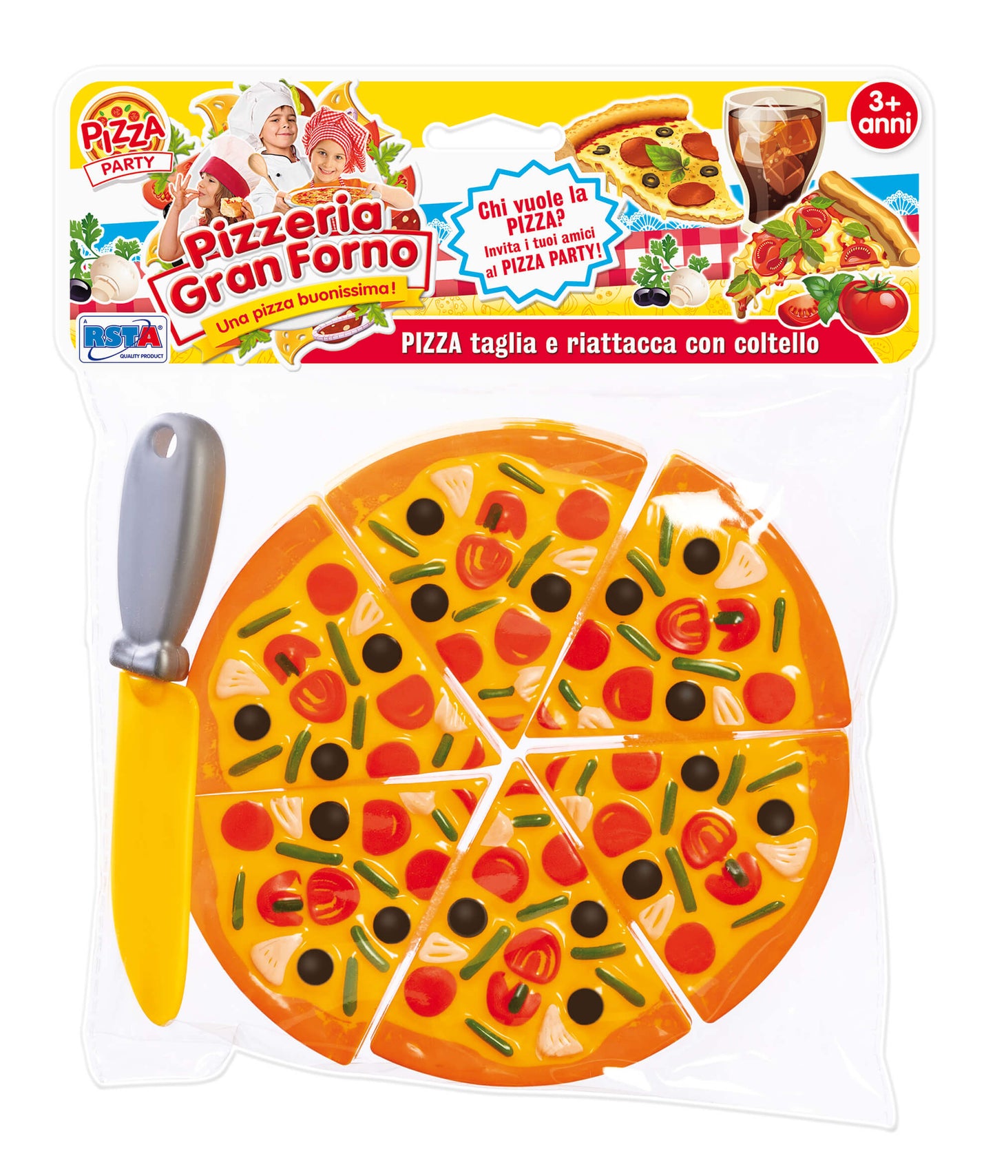 GIOCO PIZZA IN BUSTA 2 PEZZI - 10533