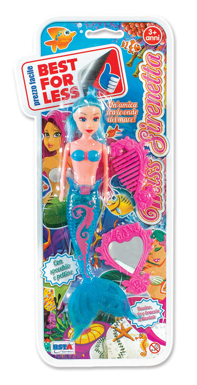 MISS SIRENETTA 22 cm AZZURRA - 3636