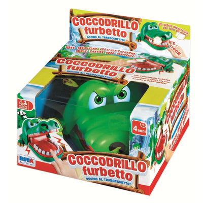 Gioco Coccodrillo Furbetto con meccanismo trabocchetto a sorpresa