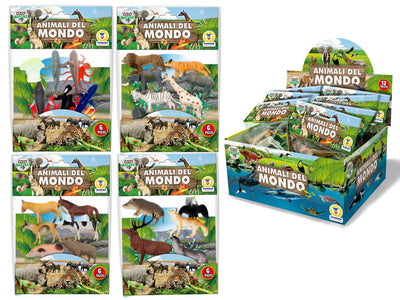 GEO NATURE BUSTA 6 ANIMALI DEL MONDO RIGIDI