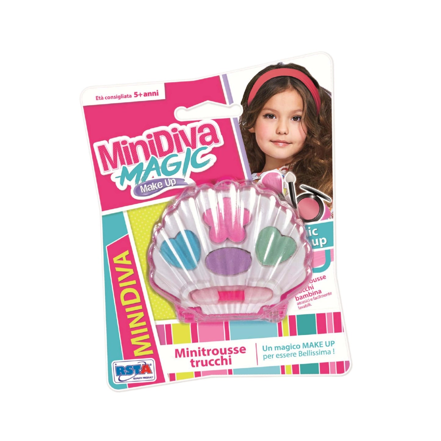 MiniDiva Minitrousse Trucchi per Bambina Make Up Lavabile - 10125