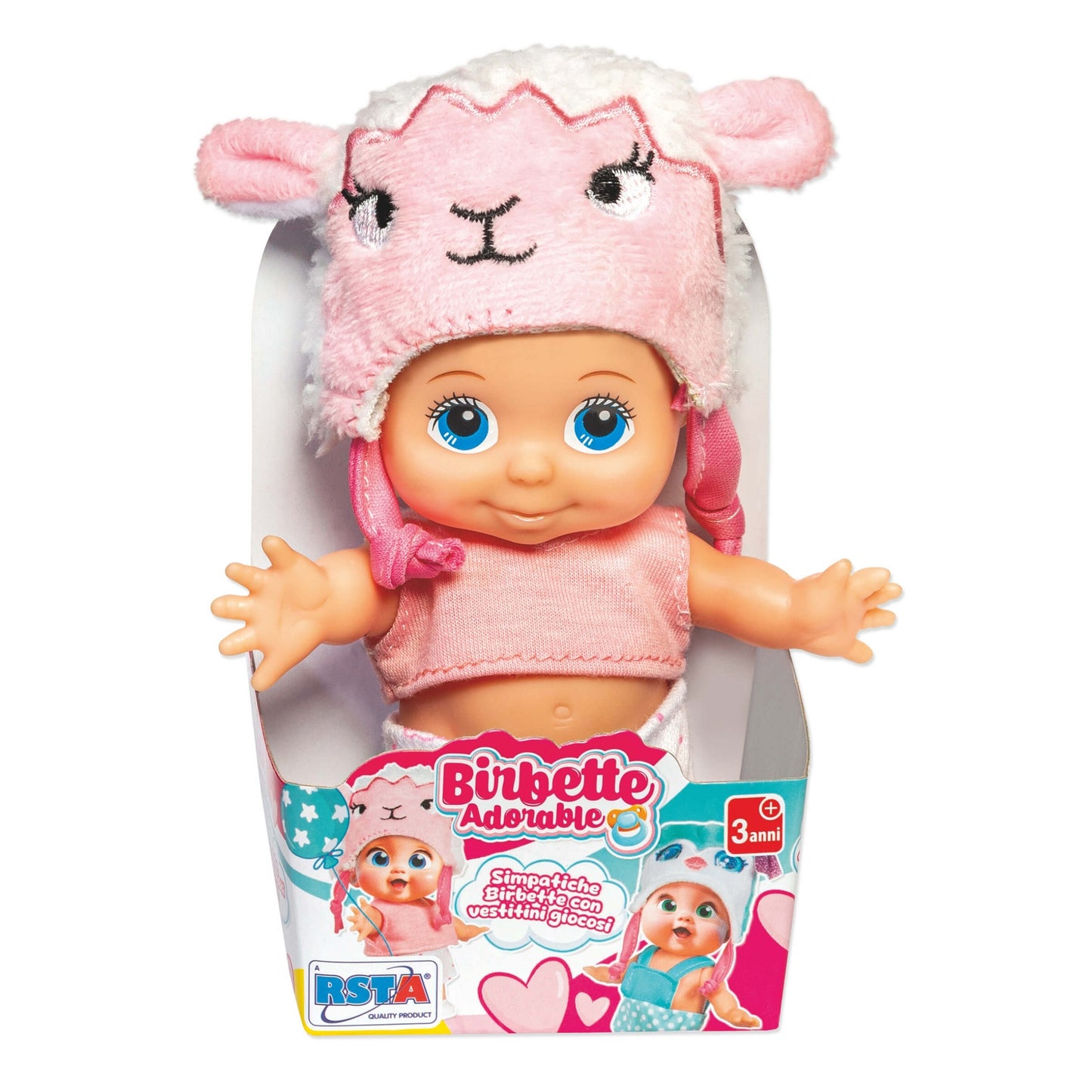 Birbetta Adorabile con Cappello e Vestitino - 12031
