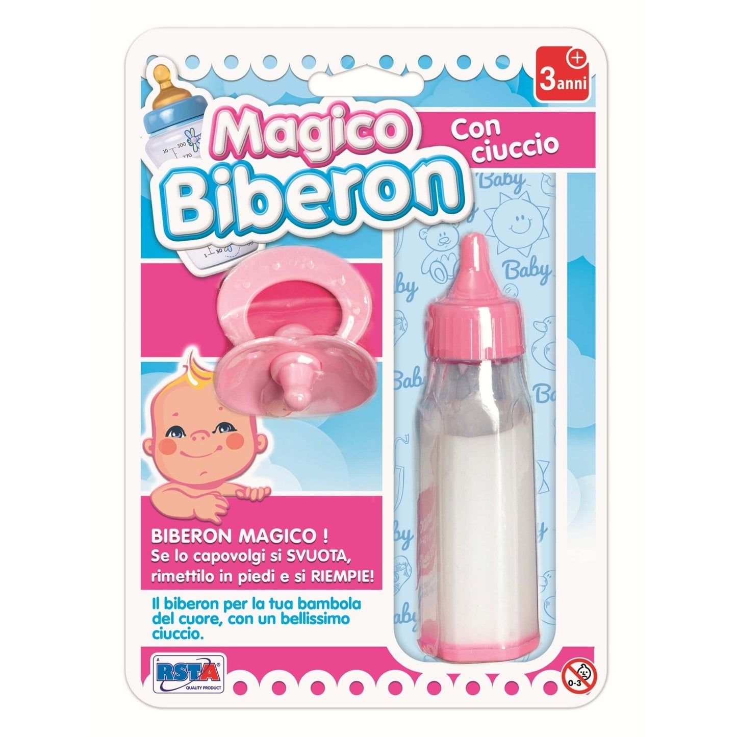Blister Biberon Magico con Ciuccio - 3690