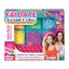 Kit fai da te con telaio e 1200 elastici colorati per braccialetti e collane RS Toys