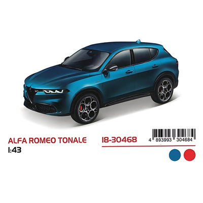 MODELLINO AUTO BBURAGO ALFA ROMEO TONALE 1:43 - 18-30468