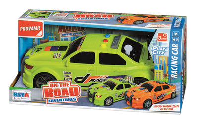 AUTO SPORTIVA A FRIZIONE CON LUCI E SUONI - 26 cm - 11631