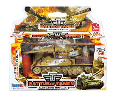 CARRO ARMATO DIE CAST RETROCARICA 1:48 - 11488