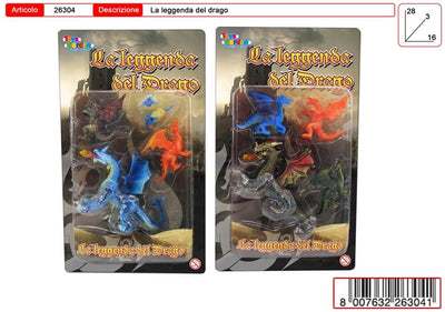 BLISTER  SET DRAGONE - 26304
