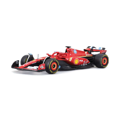 Ferrari SF24 Bburago scala 1:43 diecast Charles Leclerc #16 F1 2024 livrea rossa