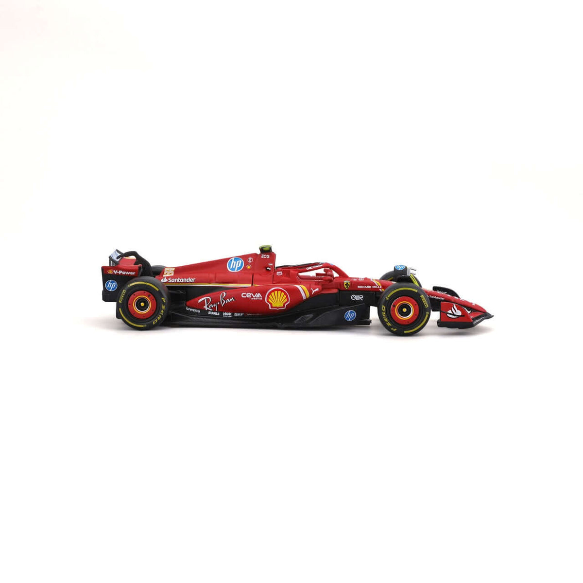 Ferrari SF24 Bburago Scala 1:43 Diecast #55 Charles Sainz F1 2024 - 18-36844