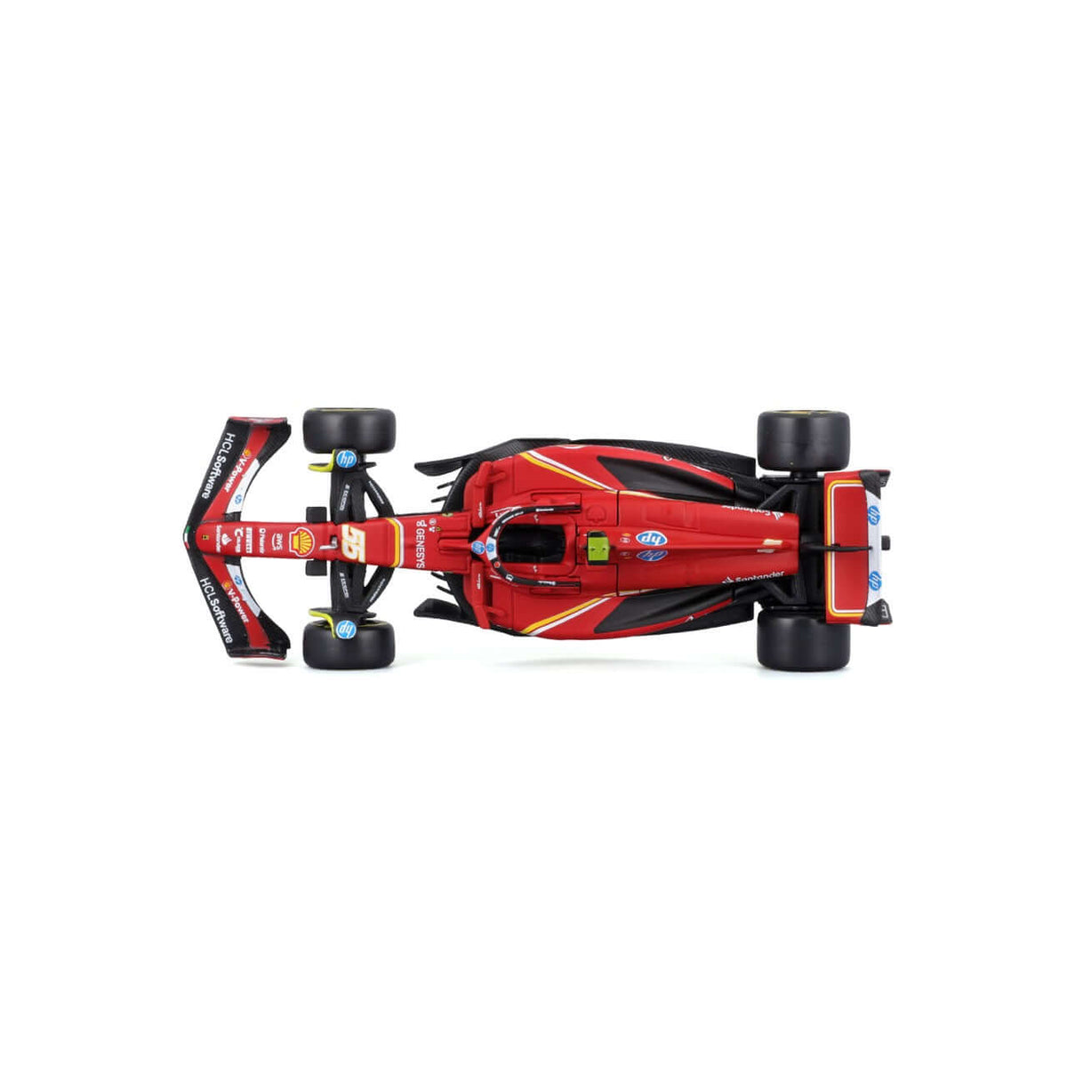 Ferrari SF24 Bburago Scala 1:43 Diecast #55 Charles Sainz F1 2024 - 18-36844