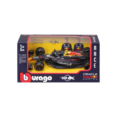 Red Bull RB20 Bburago 1:43 dettaglio ala anteriore livrea